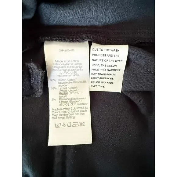 Madewell | NWT | Darted Barrel-Leg Pants in Classic Navy | Sz 30 - Picture 9 of 10